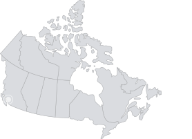 Map with Vancouver highlighted